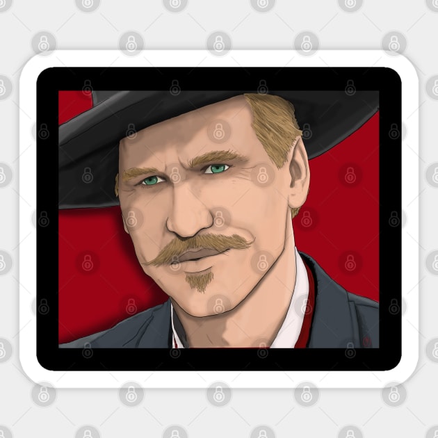 Doc Holiday Sticker by Deadpoolinc